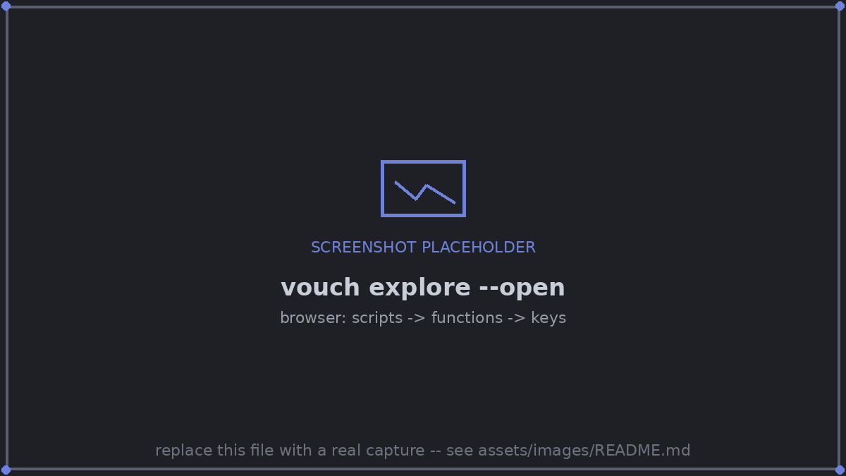 vouch explore browsing recorded values by script and function